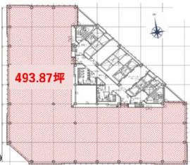 大手町ファーストスクエア ウェストタワー 8階 間取り図