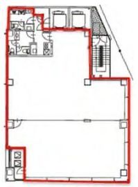 TOKYU REIT渋谷宮下公園ビル 8階 間取り図