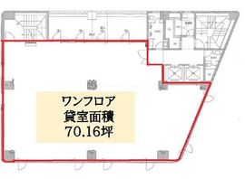 JMFビル赤坂01(旧:M-City赤坂一丁目ビル) 10階 間取り図