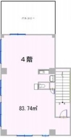 アンジュビル 4階 間取り図