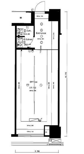 theSOHO 710 間取り図