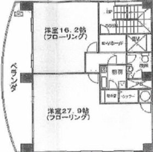 ひまわりビル 5階 間取り図