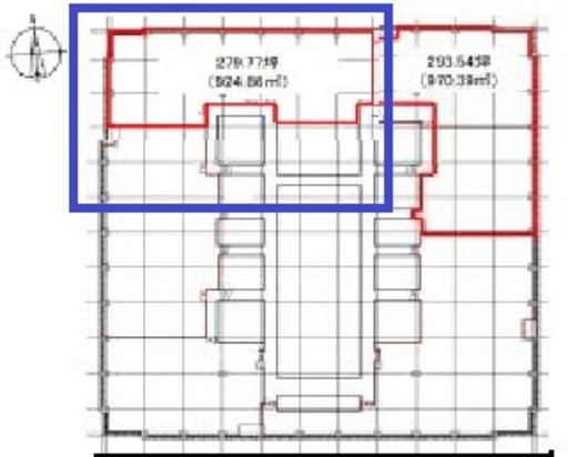 品川シーズンテラス 5階 間取り図