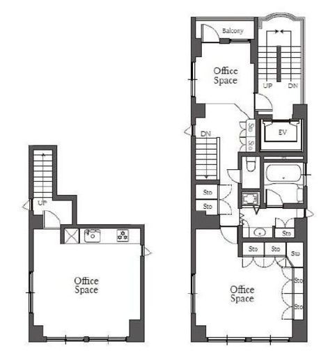 Totsu-Shimbashi BLD.Ⅱ 5階 間取り図