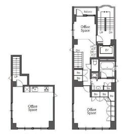 Totsu-Shimbashi BLD.Ⅱ 5階 間取り図