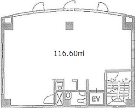 ひまわりビル 4階 間取り図