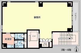 (仮称) 田中恒産ビル 6階 間取り図