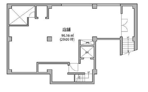 GrandStory代々木上原 B1階 間取り図