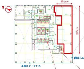 プルデンシャルタワー 2階 間取り図