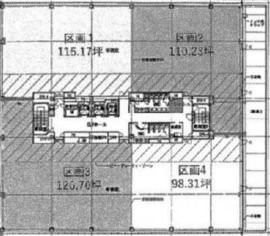 IXINAL門前仲町 4階1 間取り図