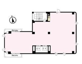 財界二世学院ビル 4階 間取り図