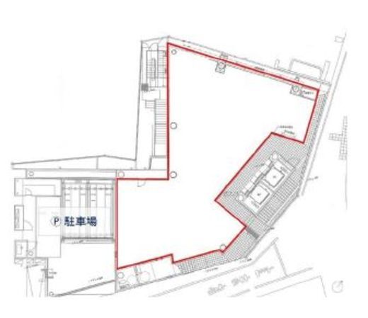 ヒューリック赤坂一ツ木通ビル 1階 間取り図