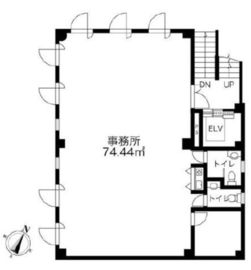 文栄ビル 2階 間取り図
