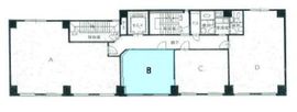 いちご銀座612ビル 4階B 間取り図
