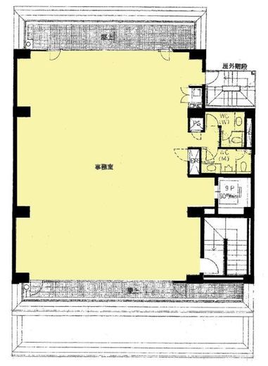 Daiwa神田美倉町ビル 7階 間取り図