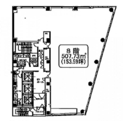 千代田小川町クロスタ 8階 間取り図