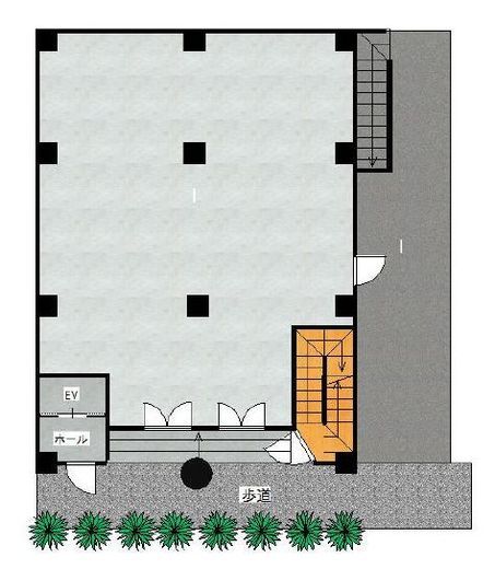 斎藤ビル(恵比寿) 1階 間取り図