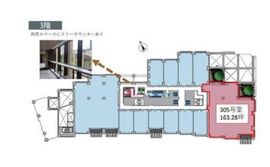 麻布台ヒルズガーデンプラザB(事務所) 305 間取り図