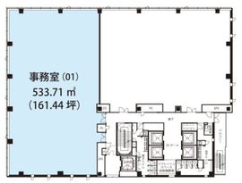 ネクストサイト渋谷ビル 4階401 間取り図