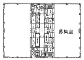 品川シーサイドキャナルタワー 8階東 間取り図