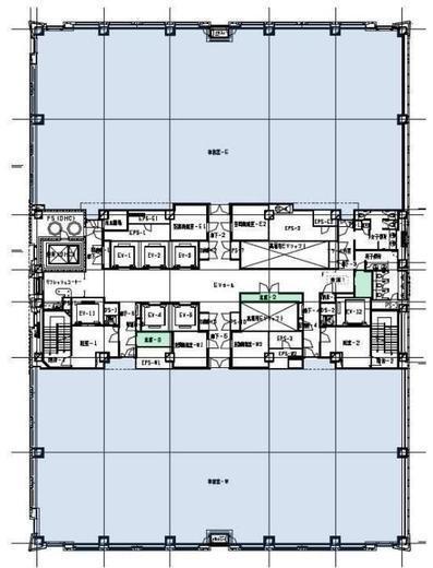 品川シーサイドキャナルタワー 9階 間取り図