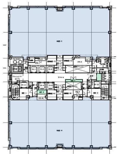 品川シーサイドキャナルタワー 10階 間取り図
