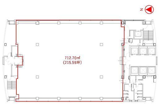 Daiwa笹塚タワー 7階 間取り図