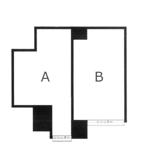 ブレントウッド恵比寿 1階AB 間取り図