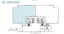 ISビル(天王洲アイル) 2階 間取り図