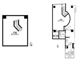 EX神田錦町ビル B1-1階 間取り図