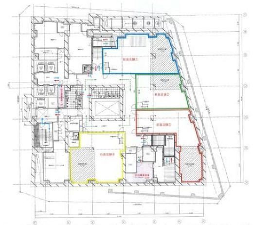 日本消防会館 B1階1 間取り図