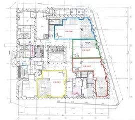 日本消防会館 B1階2 間取り図