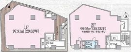 プレミアムレジデンス亀有 1-2階 間取り図