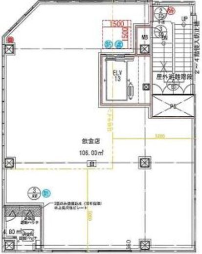 杉船ビル東陽町 5階 間取り図