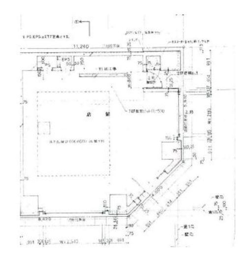 新橋ウエストビル 1階 間取り図