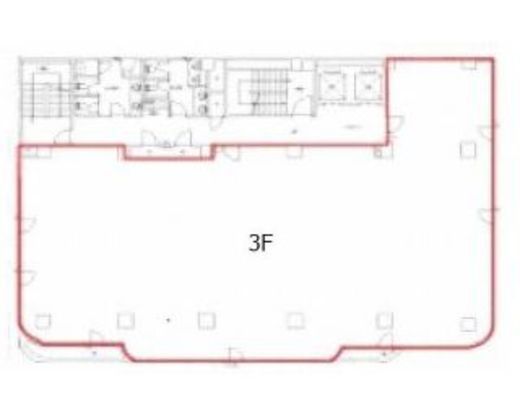 ビアンクォードビル 3階 間取り図