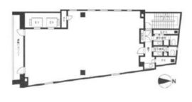 天下堂ビル 6階 間取り図