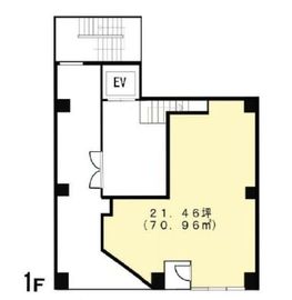 汐留AZビル 1階 間取り図