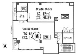 (株)正三ビル 202 間取り図