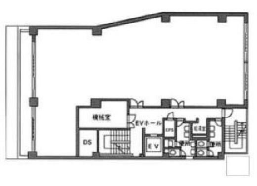 オザワビル (神楽坂) 7階 間取り図