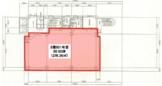 中目黒GS第1ビル 9階 間取り図