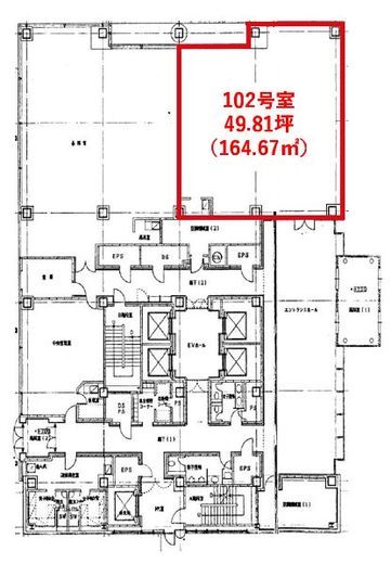 FOREFRONT TOWER 102 間取り図