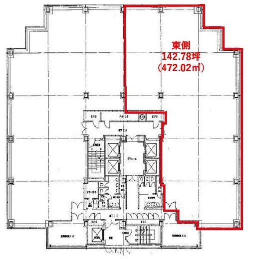 FOREFRONT TOWER 5階 間取り図