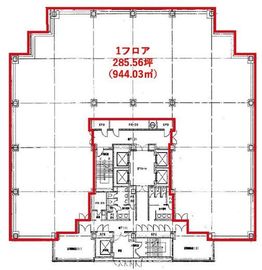 FOREFRONT TOWER 8階 間取り図