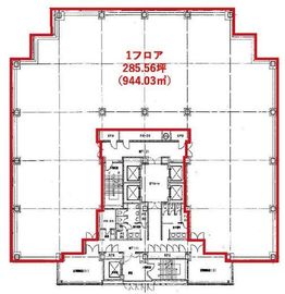 FOREFRONT TOWER 9階 間取り図