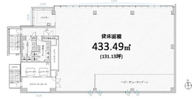 PMO水道橋 4階 間取り図