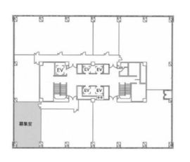 コンワビル 5階 間取り図
