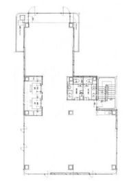 財界二世学院ビル 6階 間取り図