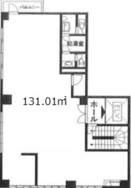 秋元ビル 301 間取り図