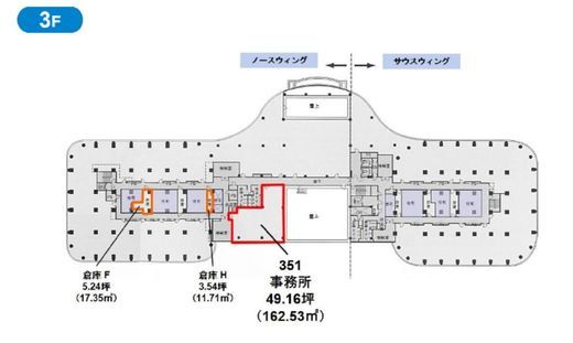 ピアウエストスクエア 351 間取り図